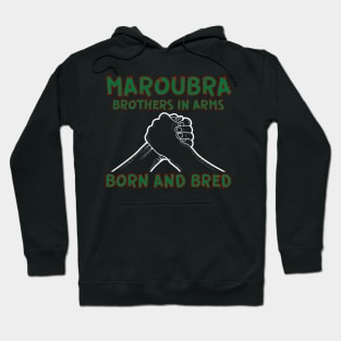 MAROUBRA - BROTHERS IN ARMS - BORN AND BRED - SOUTH SYDNEY FLIPPED COLOURS Hoodie